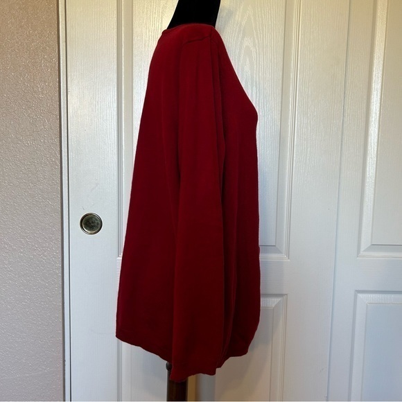 Lane Bryant‎ Burgundy V Neckline Sweater Size 22/24W - Picture 3 of 5